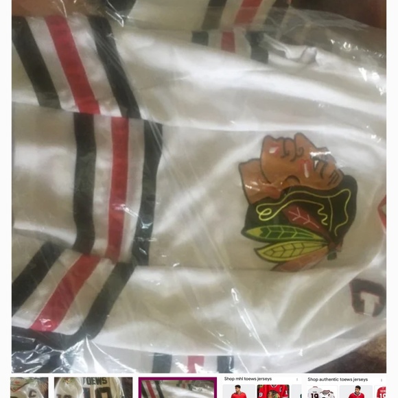 COPY - COPY - Authentic Chicago Blackhawks TOEWS JERSEY - Picture 3 of 5